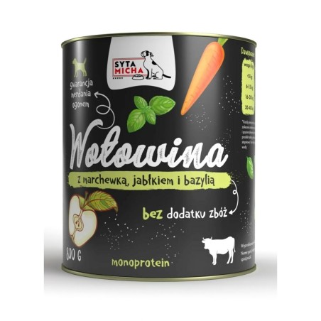 Wet food SYTA MICHA Beef 800 g