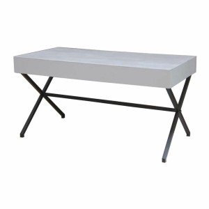 Table Alexandra House Living White 80 x 80 x 160 cm