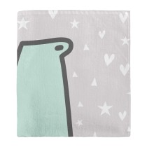 Serviette de toilette HappyFriday Moshi Moshi Best Buddies Multicouleur 70 x 150 cm