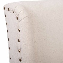 Hocker Alexandra House Living Beige Kautschukholz 58 x 104 x 48 cm