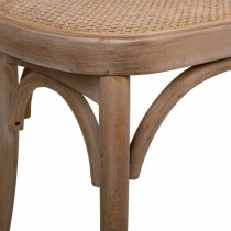 Hocker Alexandra House Living Braun Rattan Kautschukholz 37 x 47 x 110 cm