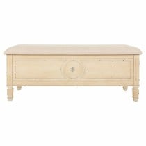 Bench Alexandra House Living Beige Sponge Fir wood 43 x 48 x 120 cm