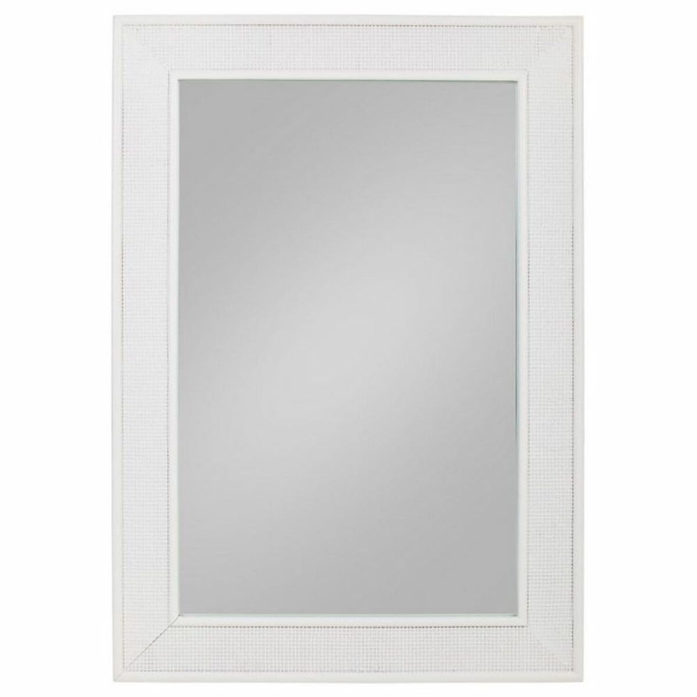 Miroir mural Alexandra House Living Argenté Bambou Bois MDF 2 x 100 x 70 cm