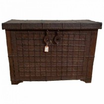 Coffre Alexandra House Living Marron Bois de manguier 46 x 91 x 130 cm