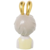 Bust Alexandra House Living Yellow Plastic Ears Chewing gum 15 x 15 x 27 cm