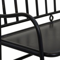 Bench Alexandra House Living Black Metal 56 x 98 x 118 cm