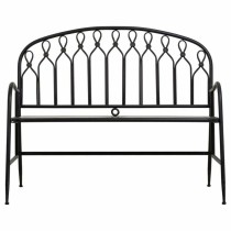 Bench Alexandra House Living Black Metal 56 x 98 x 118 cm