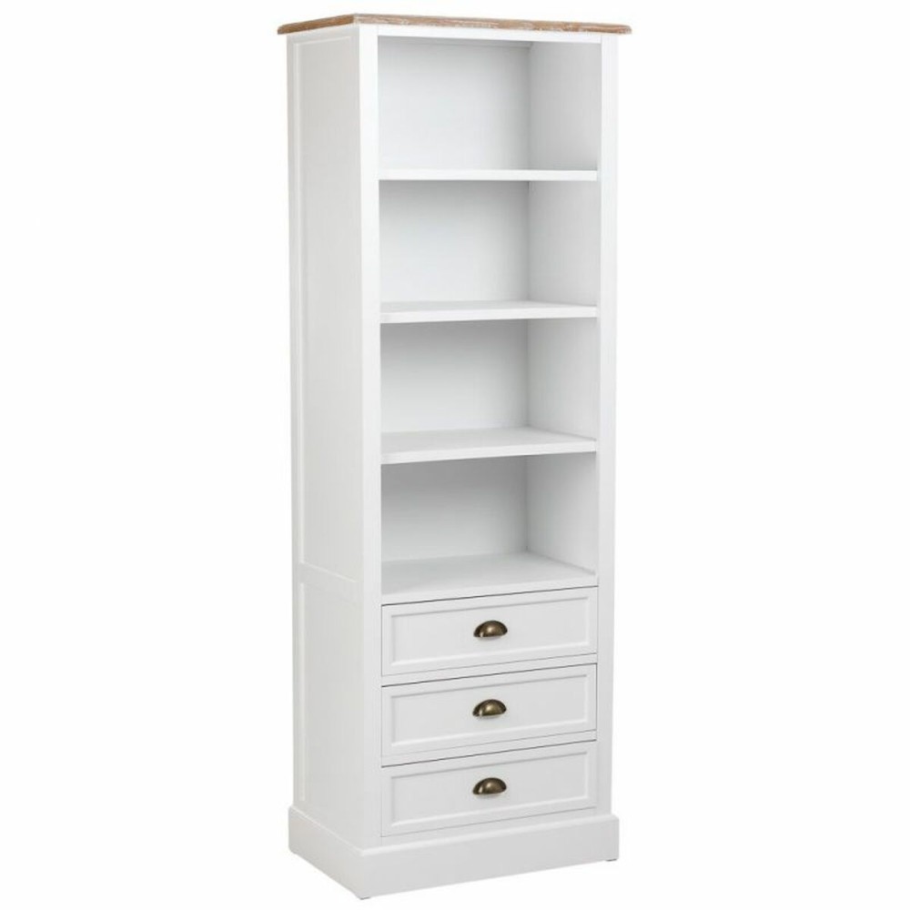 Étagère Alexandra House Living Blanc Marron Alliage de Zinc Bois MDF 40 x 180 x 63 cm