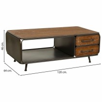 Centre Table Alexandra House Living Brown Metal Fir wood MDF Wood 64 x 46 x 120 cm