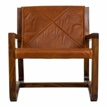 Armchair Alexandra House Living Coffee 80 x 67 x 80 cm Upholstery