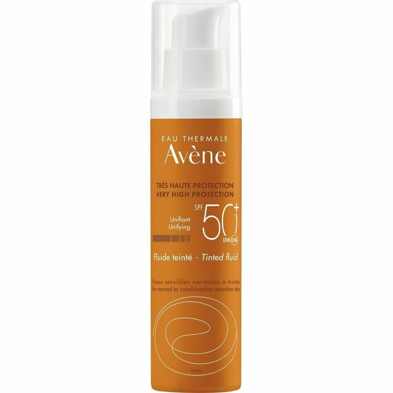 Sun Protection with Colour Avene Com Cor SPF50+