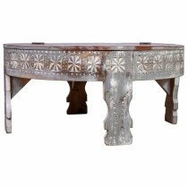 Centre Table Alexandra House Living White Mango wood 80 x 41 x 80 cm