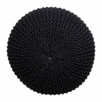 Pouffe Alexandra House Living Black polystyrene 45 x 30 x 45 cm