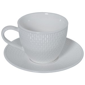 Ensemble de 6 tasses à café Alexandra House Living Porcelaine 200 ml