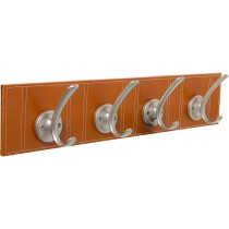 Wall mounted coat hanger Alexandra House Living Brown