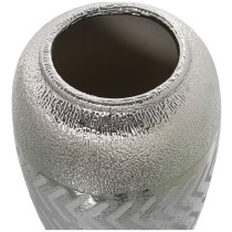 Vase Alexandra House Living Silver Ceramic 13 x 20 cm