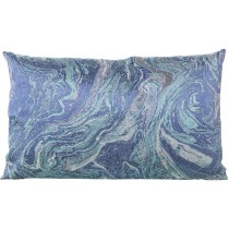 Kissen Alexandra House Living Blau Textil 30 x 50 cm