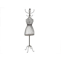 porte-manteaux Romimex Noir Métal Mannequin 40 x 173 x 40 cm