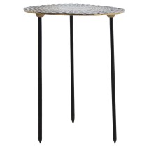 Side table Alexandra House Living Black Golden 36 x 45 x 36 cm