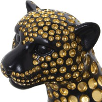 Bogstøtte Alexandra House Living Gold Acryl Kunststoff Melamine Leopard 15 x 19 x 10 cm 2 Stücke