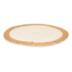 Dessous de plat Kinvara TS23885-W Blanc Coton Algues marines 35 x 0,6 x 35 cm (24 Unités)