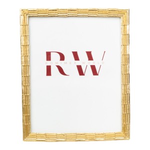 Photo frame Romimex Golden Resin 20 x 25 x 2 cm