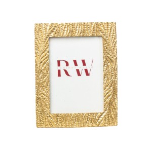 Photo frame Romimex Golden Resin 13 x 18 x 2 cm