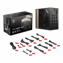 Bloc d’Alimentation MSI MEG AI1300P PCIE5 ATX 1300 W 80 Plus Gold