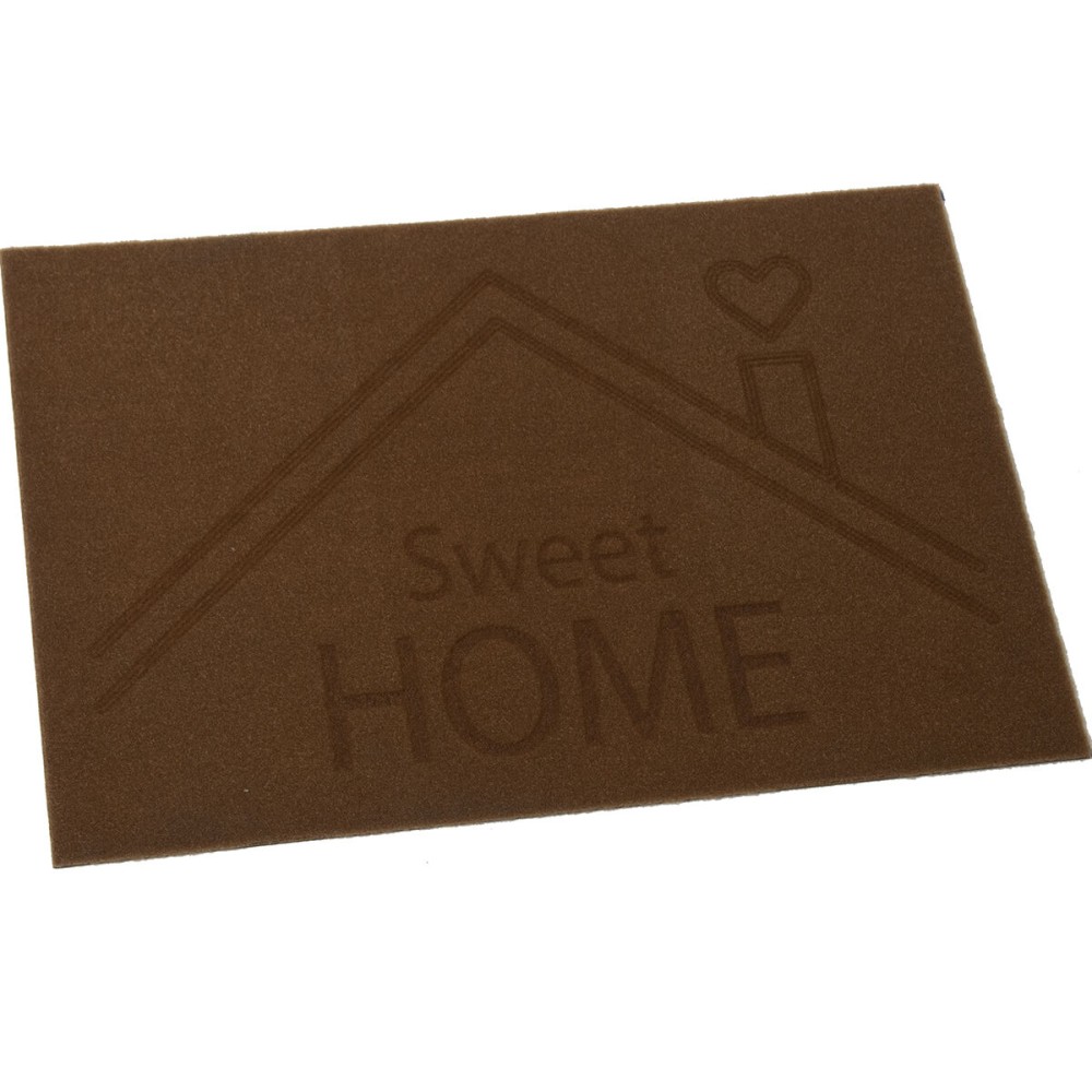 Paillasson Alexandra House Living Sweet Home Marron 60 x 1 x 40 cm