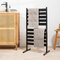 Electric Wall or Floor Towel Rail Towarall InnovaGoods 10 Bars