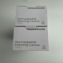 Rechargeable Dancing and Talking Cactus with Music and Multicoloured LED Cacxi InnovaGoods