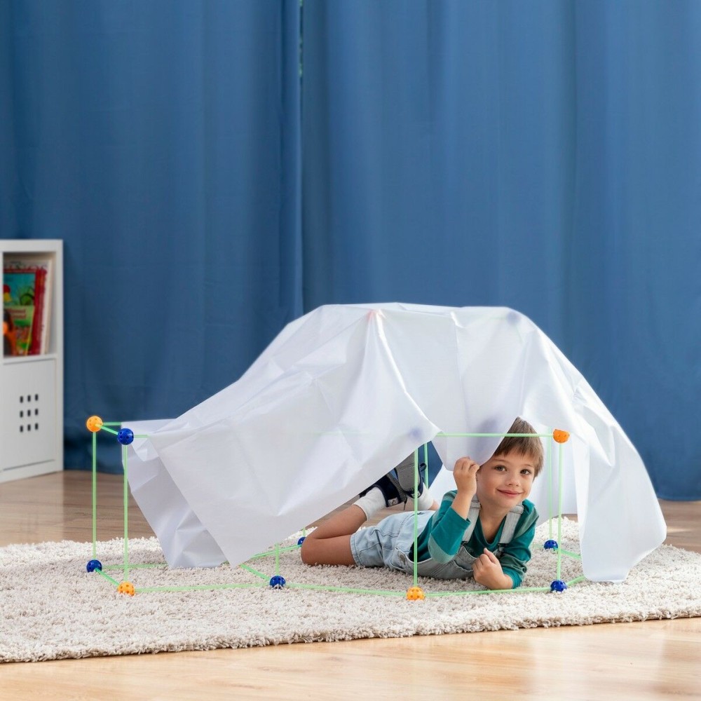 Kit de Construction de Fort pour Enfants Archikitt InnovaGoods 85 Pièces