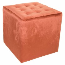 Stool Alexandra House Living Velvet MDF Wood 40 x 38 x 40 cm