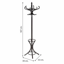 Hat stand Alexandra House Living Nutmeg 39 x 187 x 53 cm