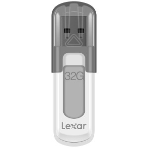 Clé USB Lexar JumpDrive V100 Blanc/Gris 32 GB (1 Unité)