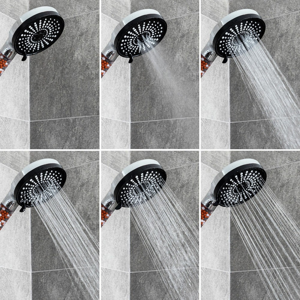 Pommeau de Douche Haute Pression avec Filtre et Minéraux Moshol InnovaGoods