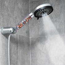 High Pressure Shower Head with Filter and Minerals Moshol InnovaGoods