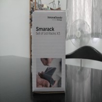 Set de 3 Supports Mural Adhésif pour Couvercle de Cuisine Smarack InnovaGoods