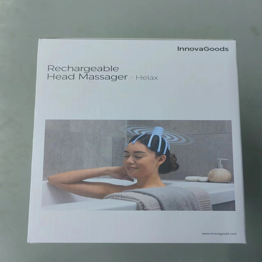 Massager with Rechargeable Head Helax InnovaGoods