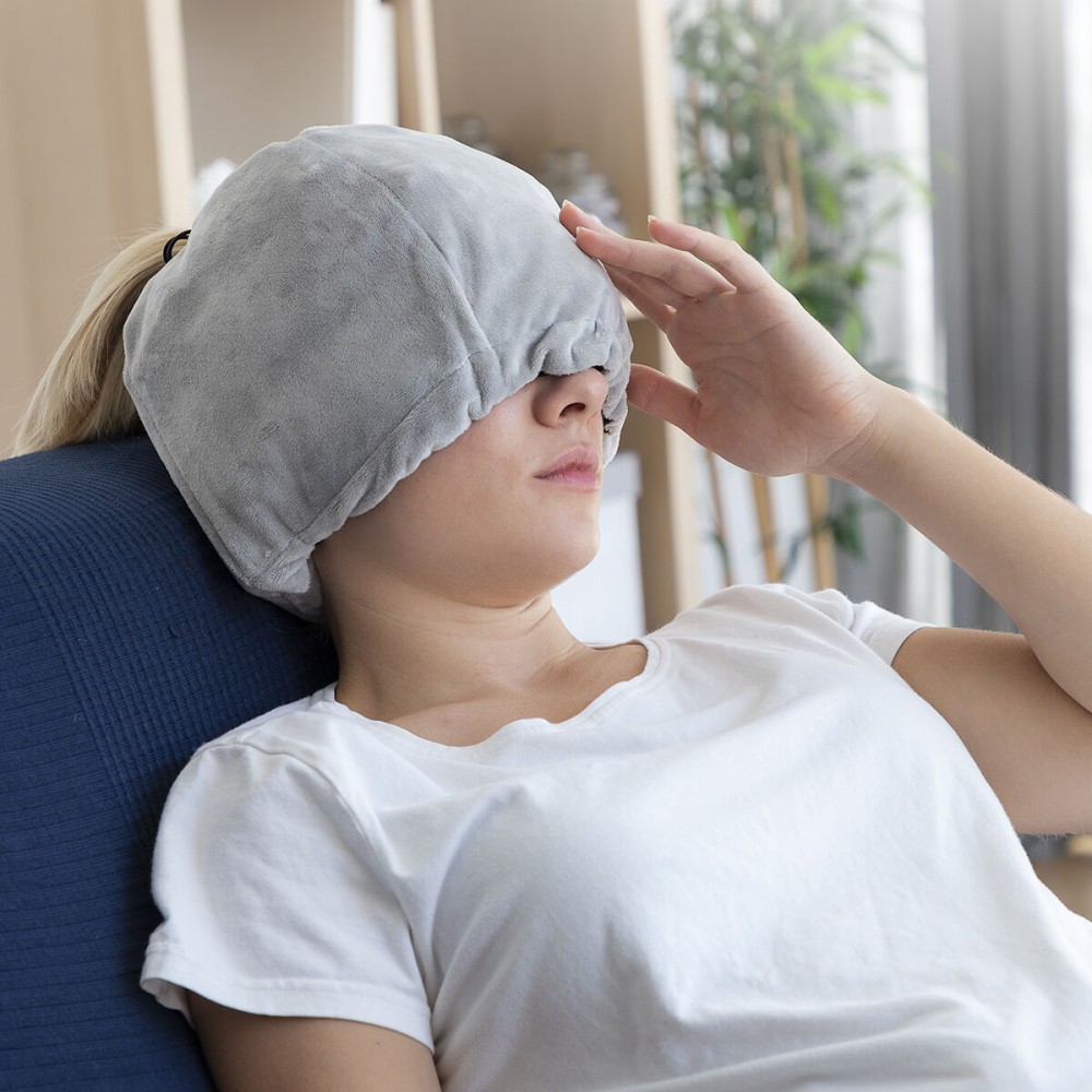 Bonnet en Gel pour la Migraine et la Relaxation Hawfron InnovaGoods