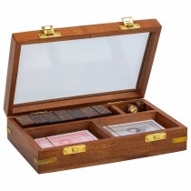 Set of traditional games Alexandra House Living Brown 12 x 5 x 15 cm 3-in-1