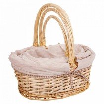 Basket set Alexandra House Living wicker Willow wood Natural 3 Pieces