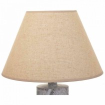 Desk lamp Alexandra House Living Silver Polyresin 220-240 V 14 x 51 x 14 cm