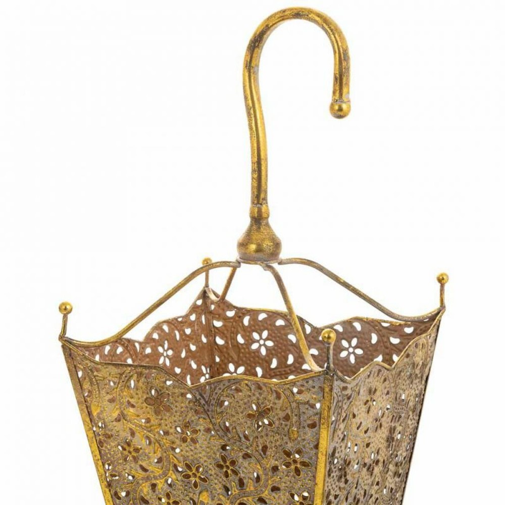 Umbrella stand Alexandra House Living Gold 27 x 80 x 27 cm