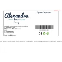 Decorative Figure Alexandra House Living Polyresin 9 x 27 x 13 cm