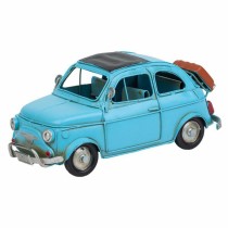 Decorative Figure Alexandra House Living Light Blue Iron ABS Motorbike Trailer 10 x 10 x 34 cm