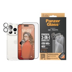 Bildschirmschutz fürs Handy Panzer Glass B1173+2810 Apple iPhone 15 Pro