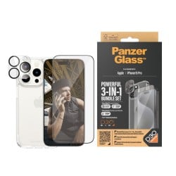 Bildschirmschutz fürs Handy Panzer Glass B1173+2810 Apple iPhone 15 Pro