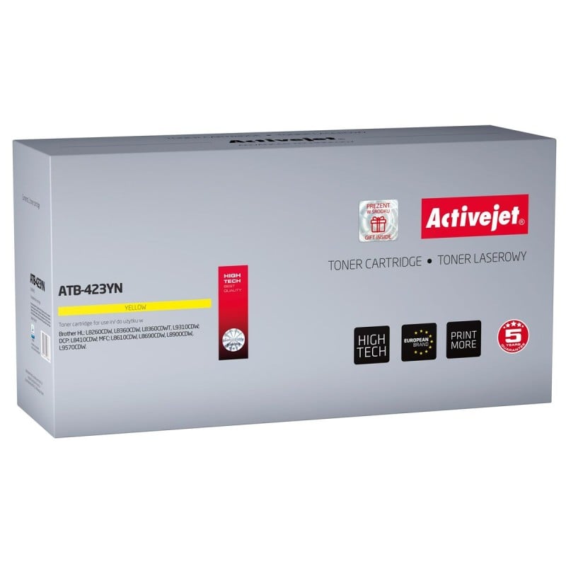 Toner Activejet ATB-423YN Jaune