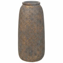 Vase Alexandra House Living Grey Golden Polyresin 15 x 31 x 15 cm